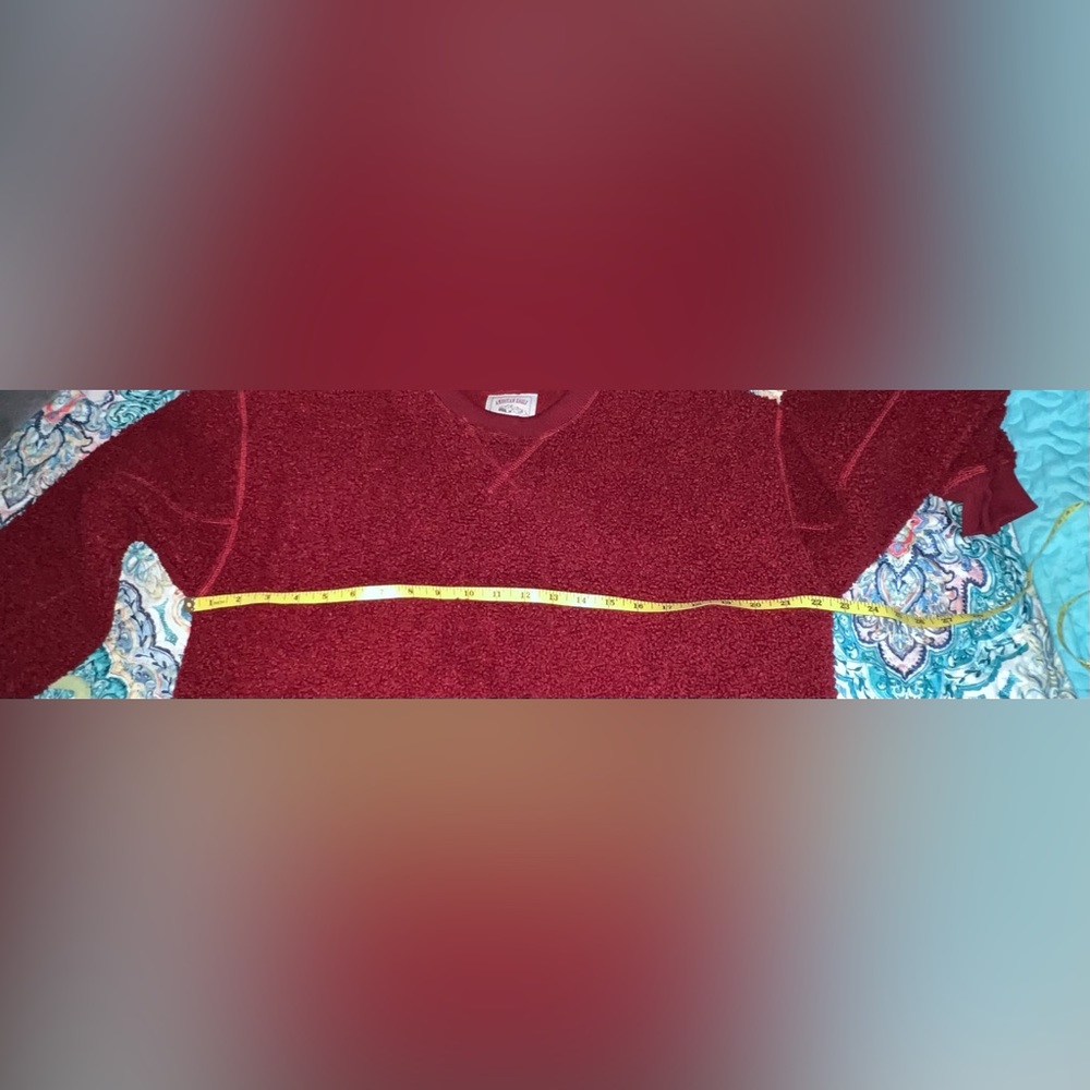 American Eagle Sherpa Crewneck Size Extra Small - Picture 7 of 8